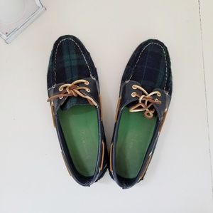Sperry Shoes - Sperry Top-Sider Plaid Boat Shoes Sperry Shoes - Sperry Top-Sider Plaid Boat Shoes